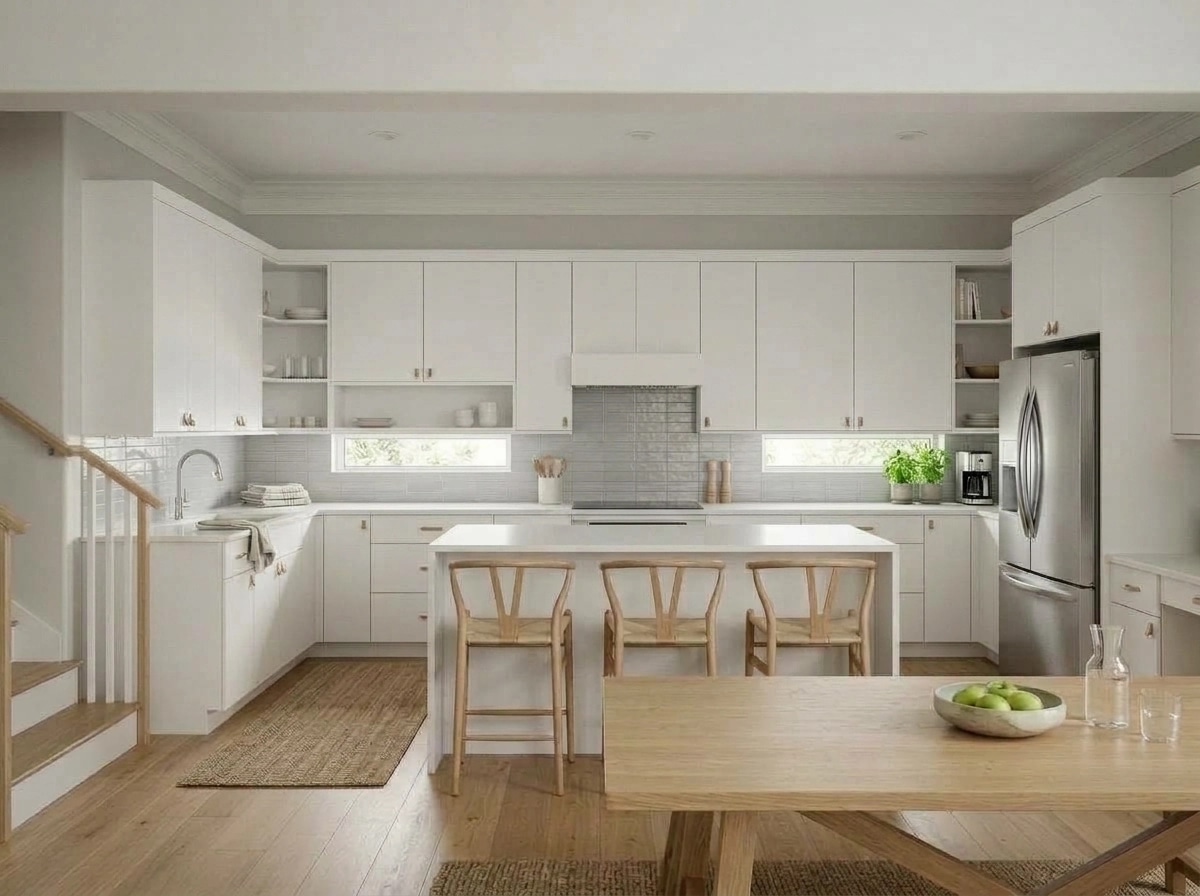 Interior design in Scandinavian style — Kitchen by GenRoom AI