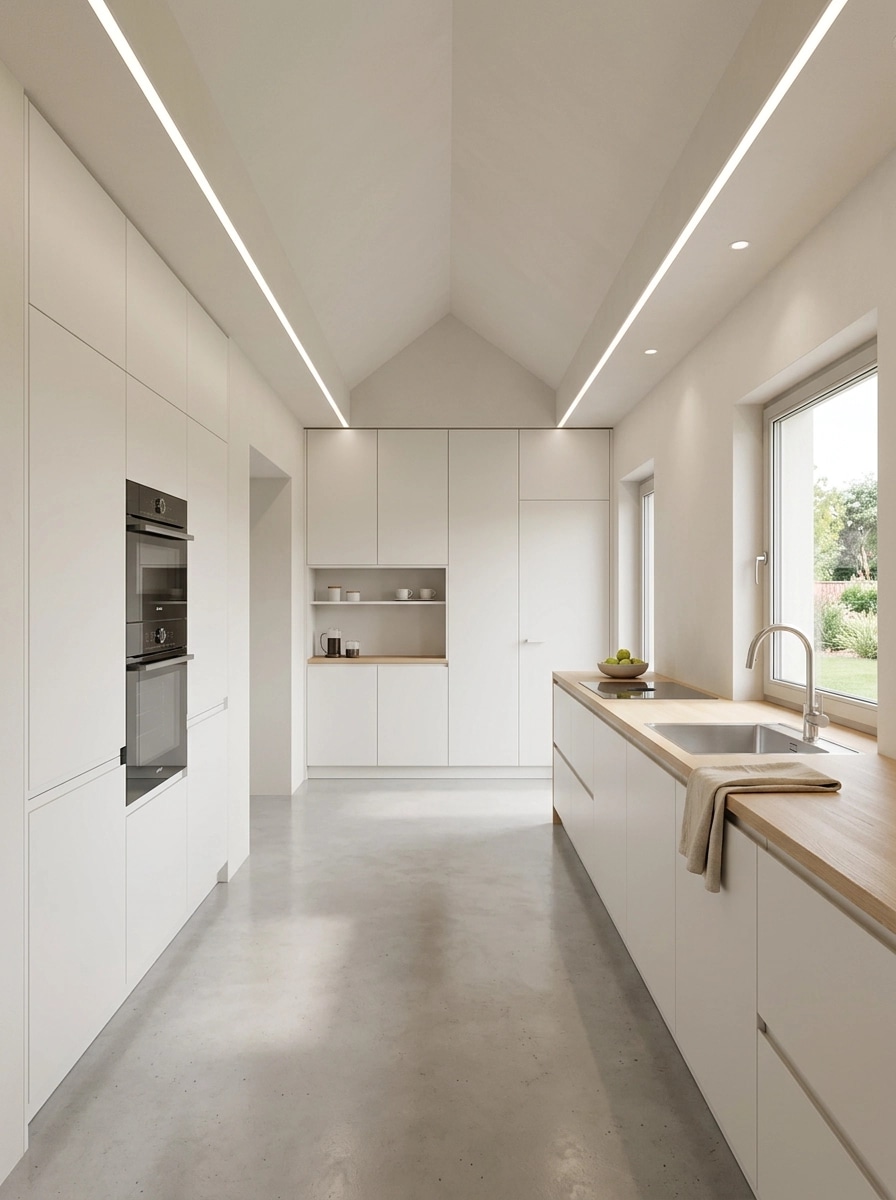 Minimalism Kitchen design — interior photo by GenRoom AI