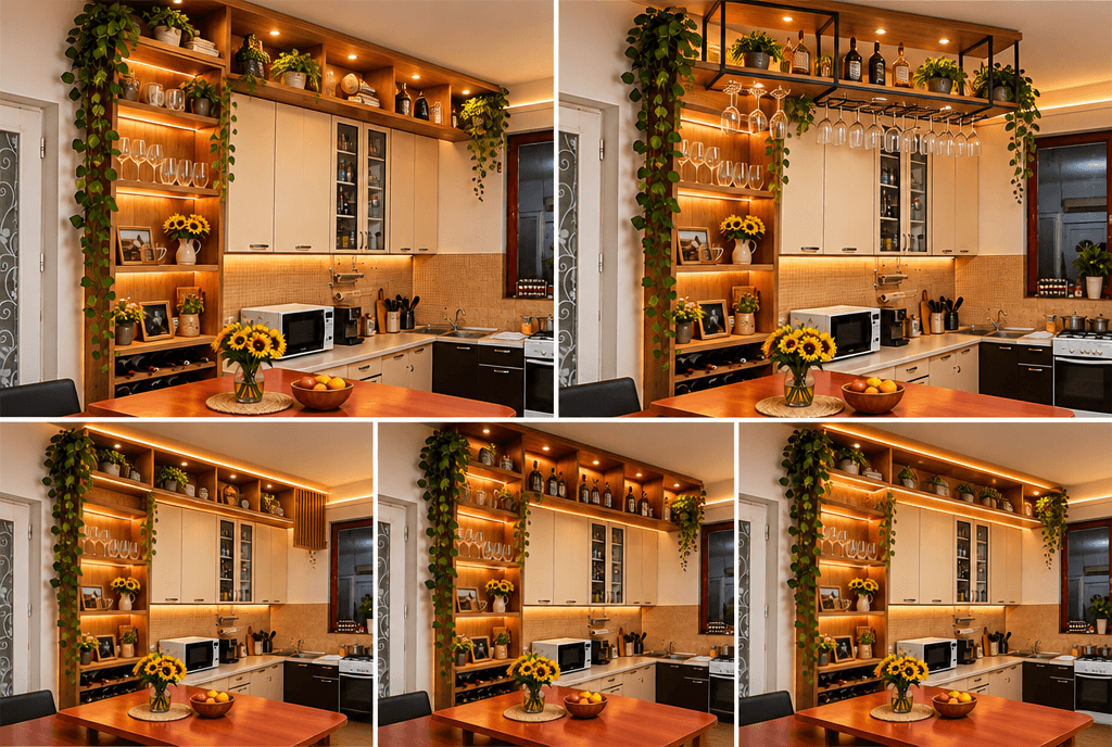 Kitchen interior in no_style style — photo by GenRoom AI