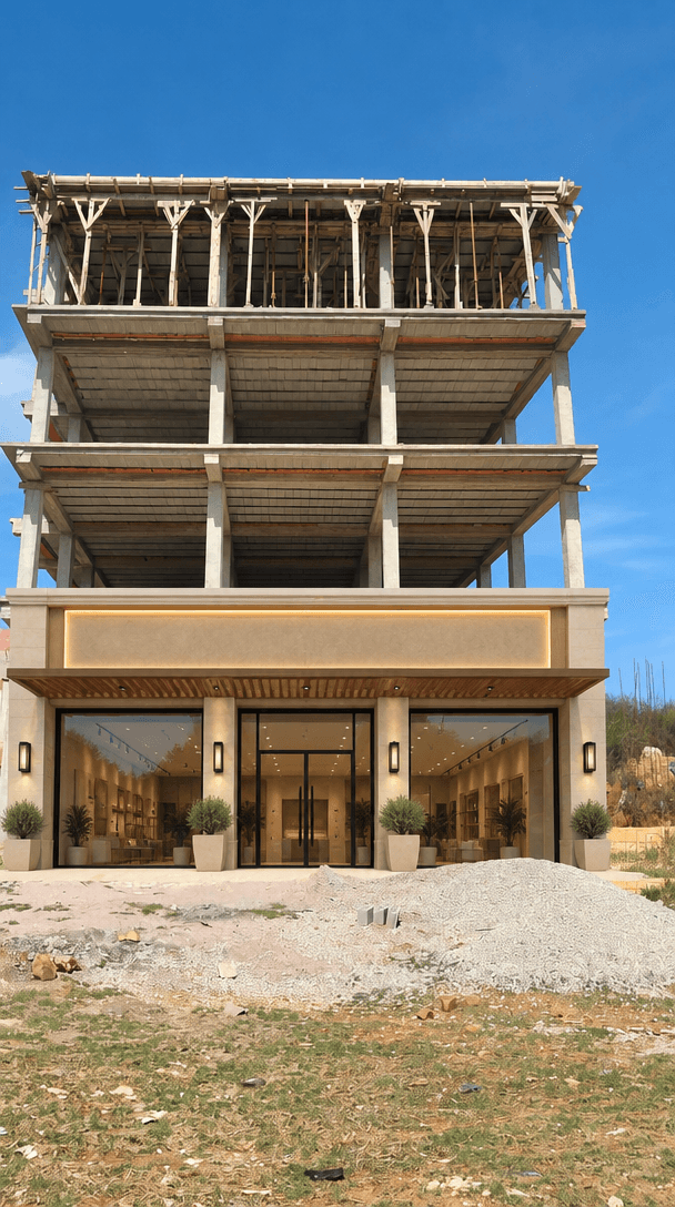 Facade design in Arabian Facade style — Facade by GenRoom AI
