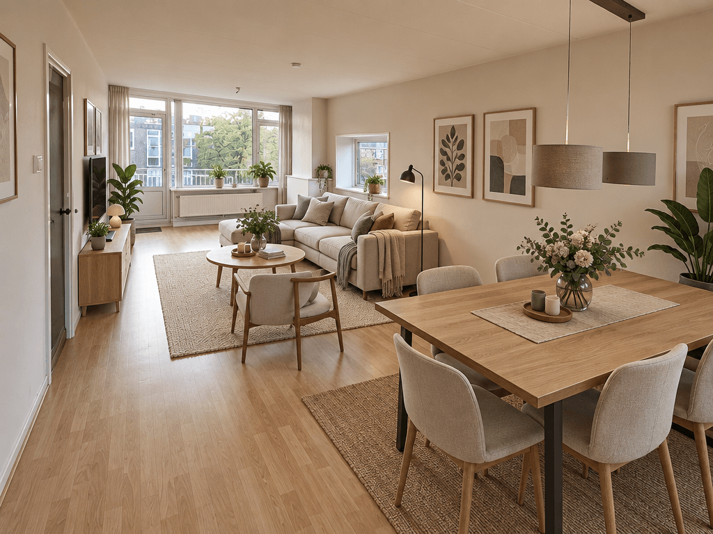 Scandinavian Sala de Estar design — interior photo by GenRoom AI