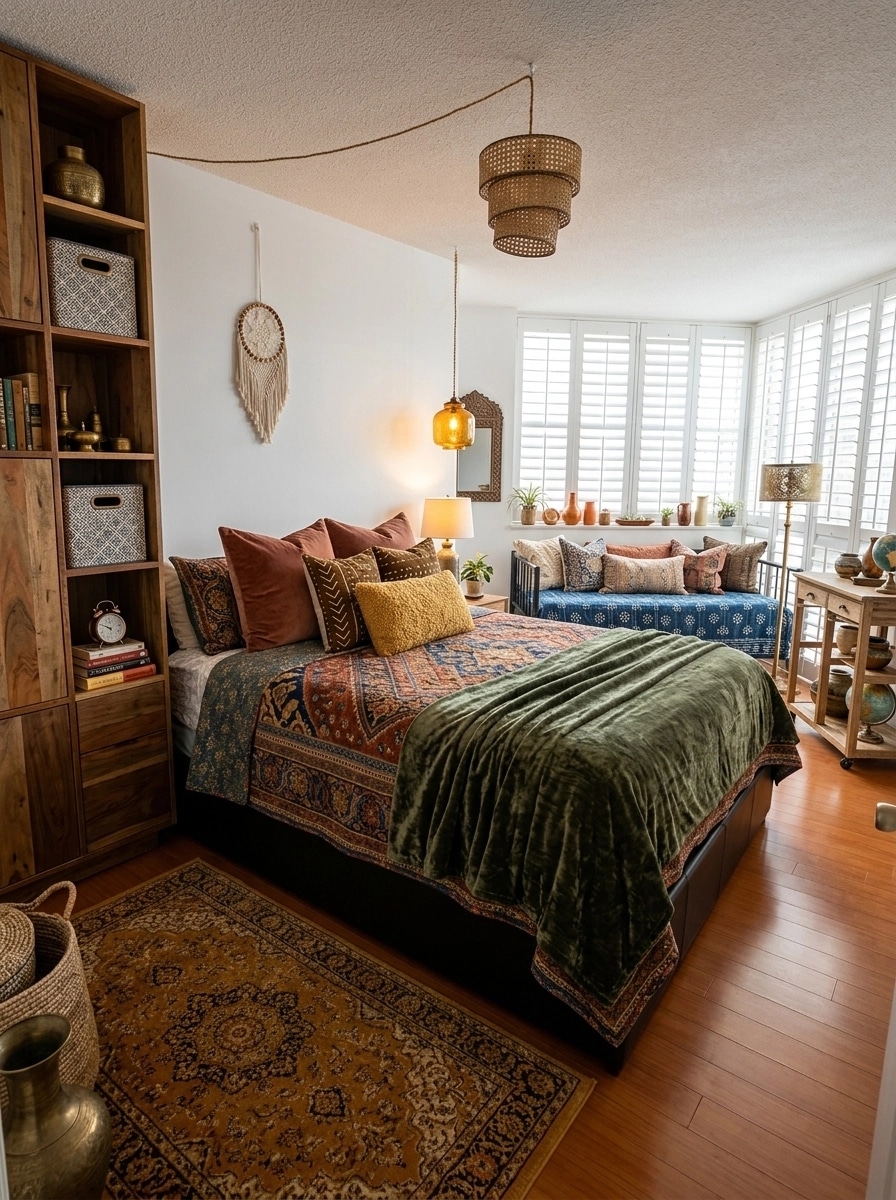 Interior design in Eclectic style — Bedroom by GenRoom AI