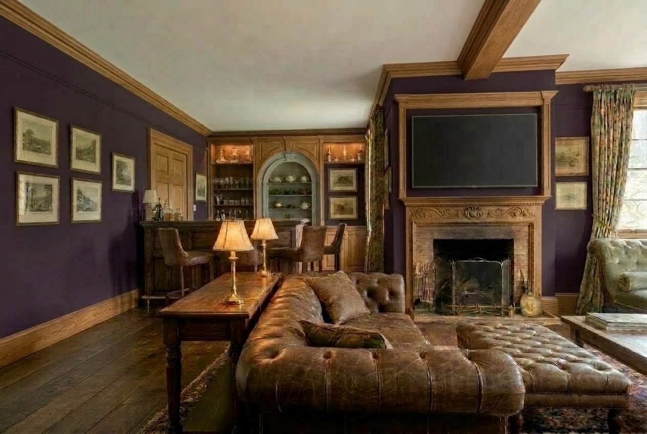Interior design in British style — Living Room by GenRoom AI