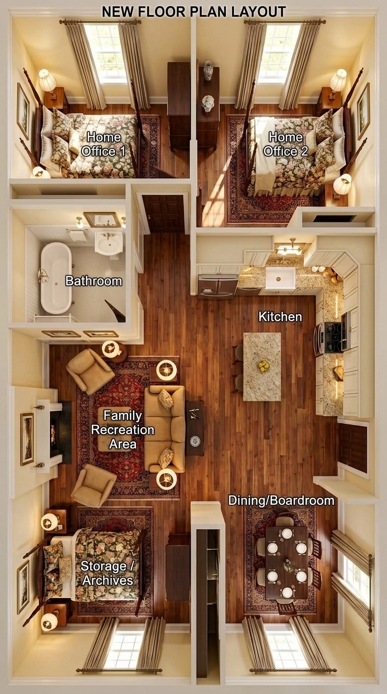 Interior design in Classic style — Living Room by GenRoom AI