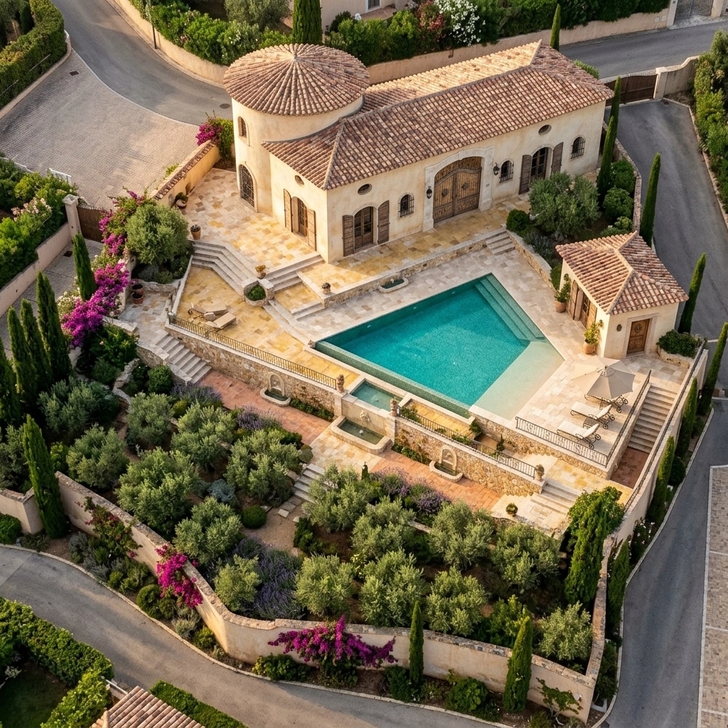 Facade design in Mediterranean Facade style — Facade by GenRoom AI