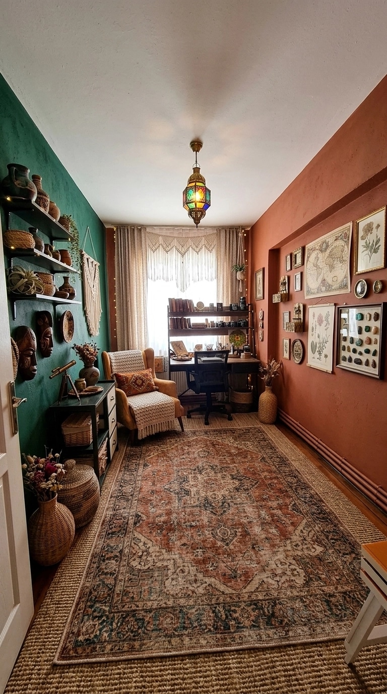 Interior design in Bohemian style — other by GenRoom AI
