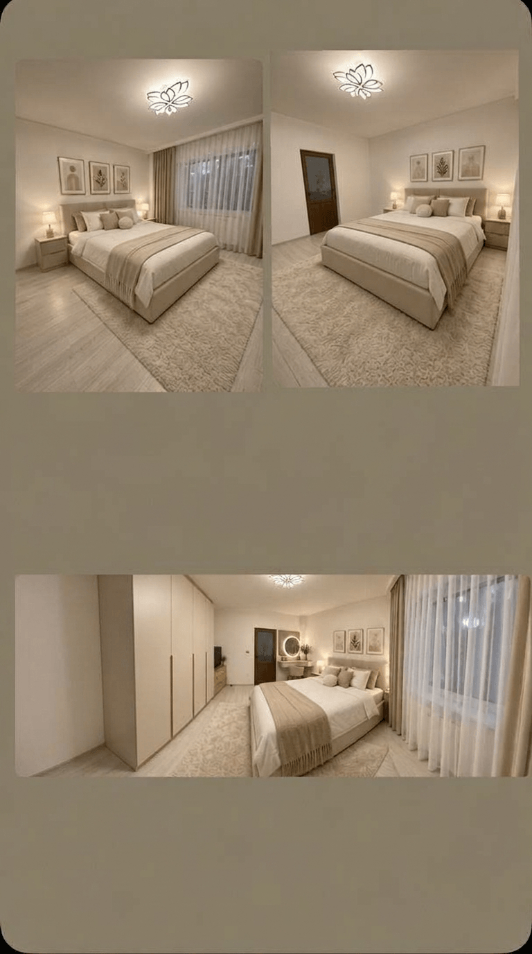 Minimalism Bedroom design — interior photo by GenRoom AI