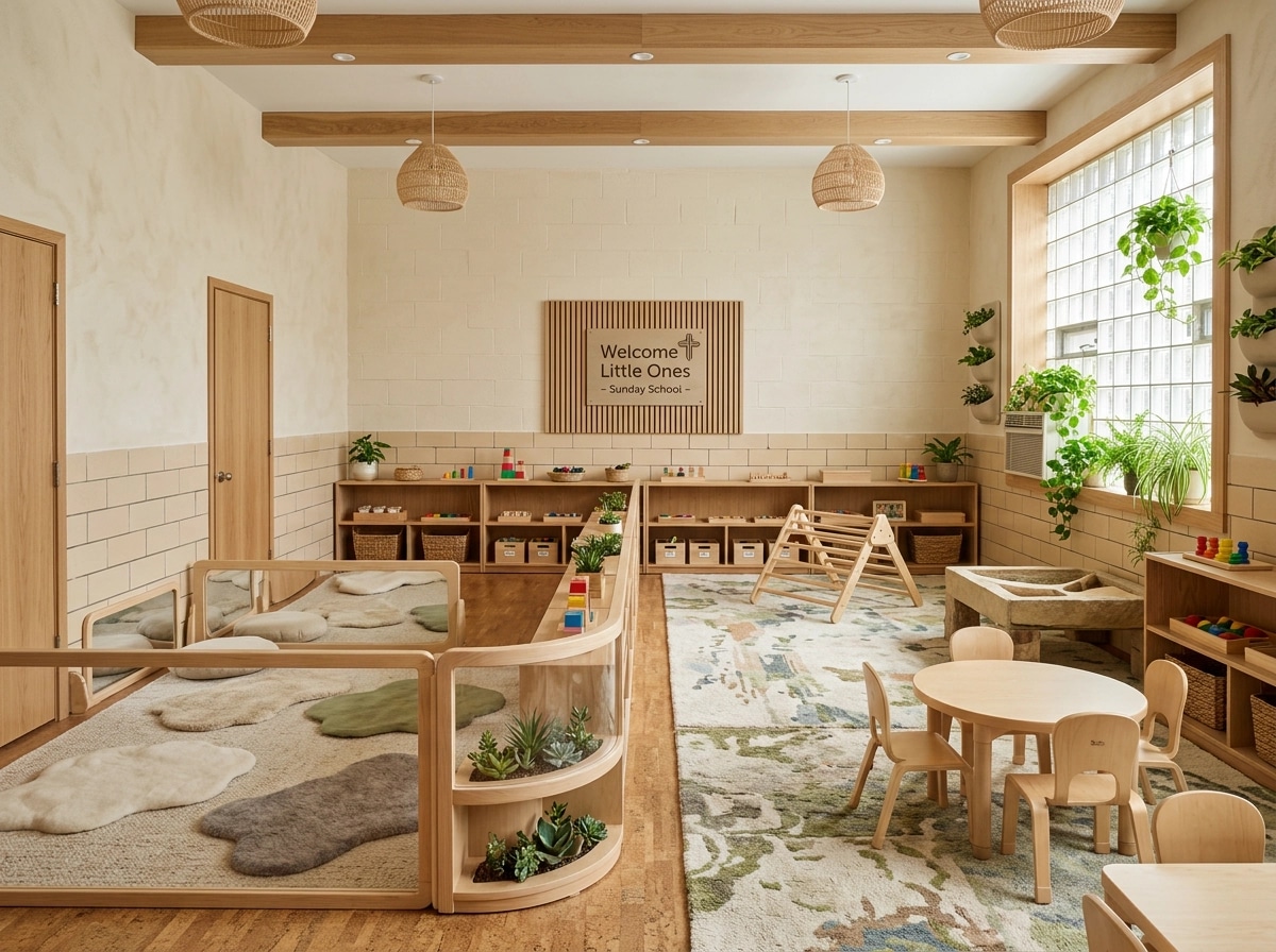 Biophilic Habitación Infantil design — interior photo by GenRoom AI