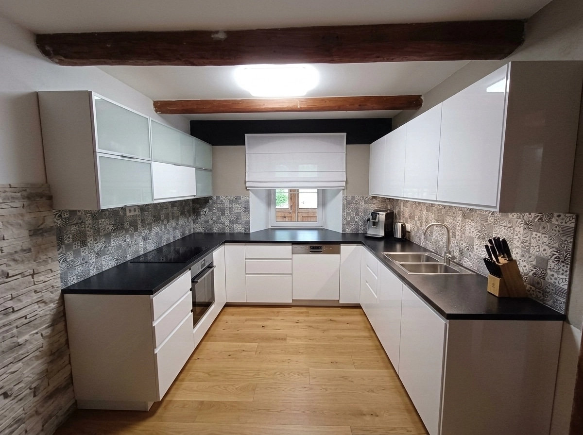 Kitchen interior in no_style style — photo by GenRoom AI