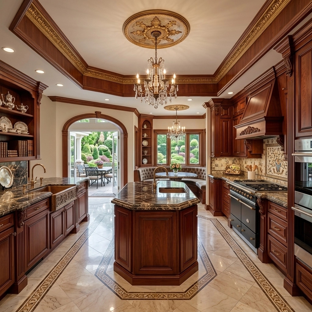 Interior design in Classic style — Kitchen by GenRoom AI