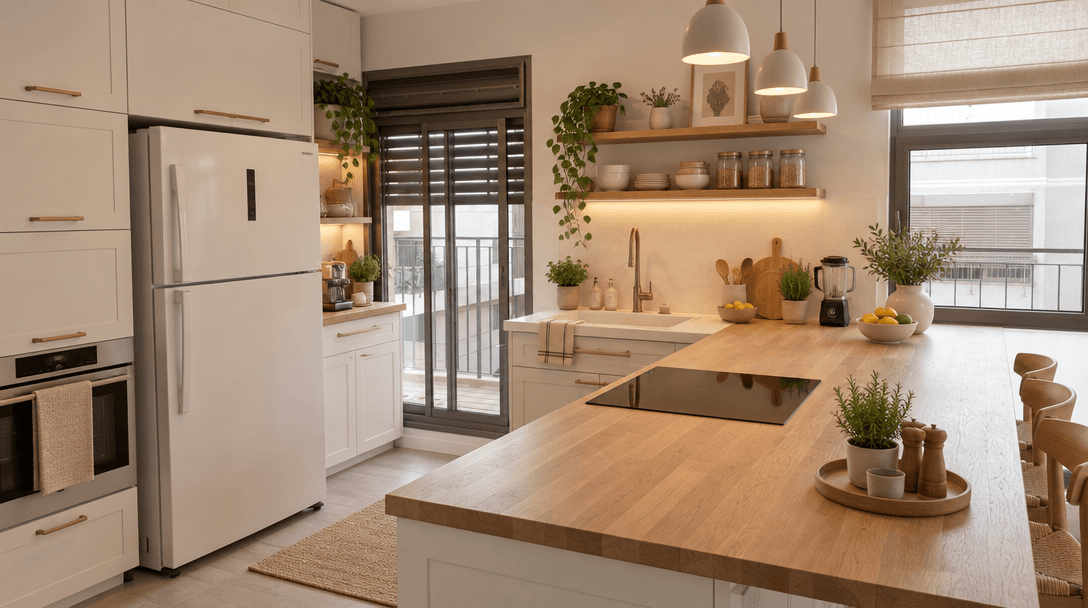 Interior design in Scandinavian style — Kitchen by GenRoom AI