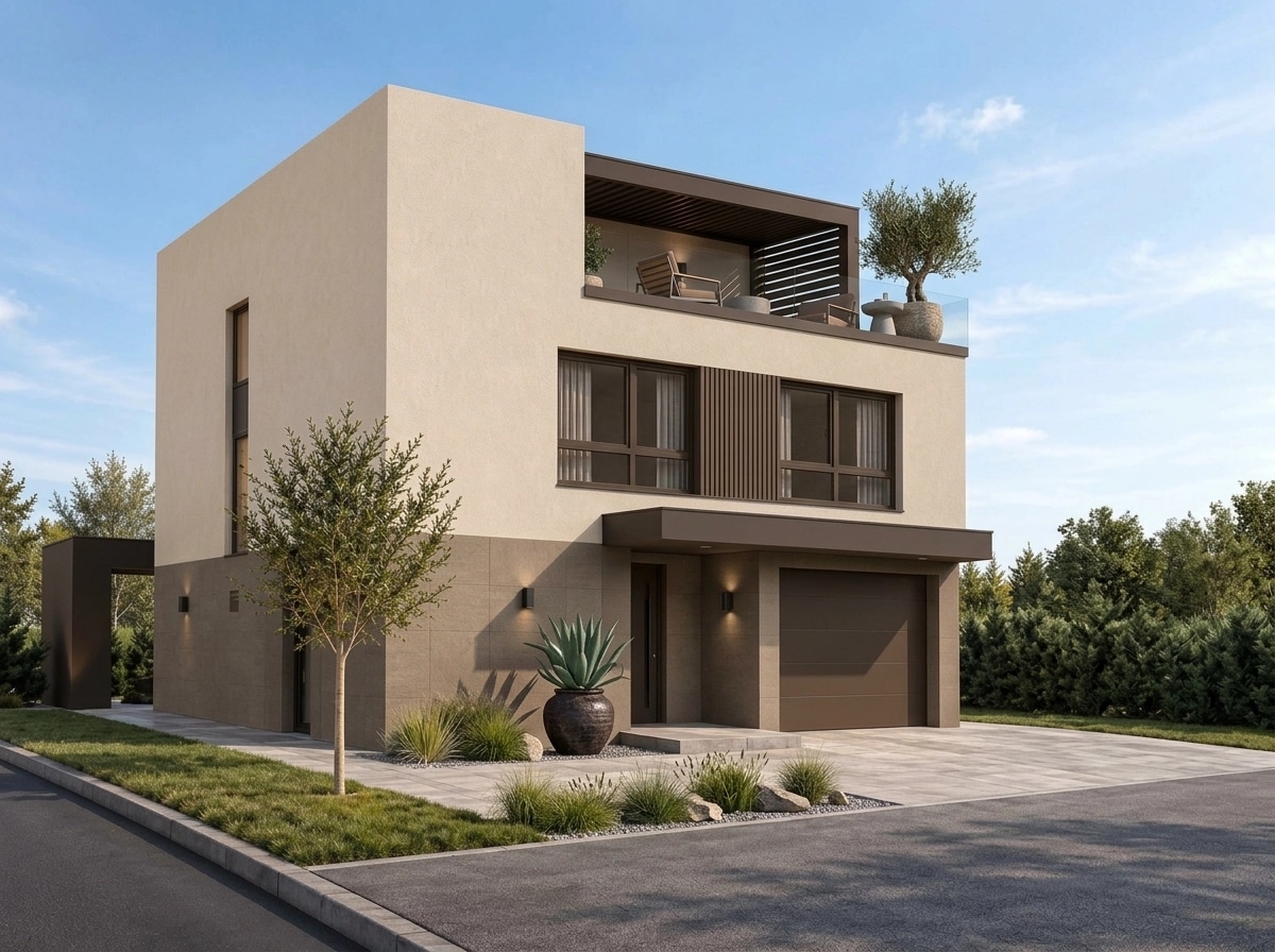 Contemporary Facade Facade design — facade photo by GenRoom AI