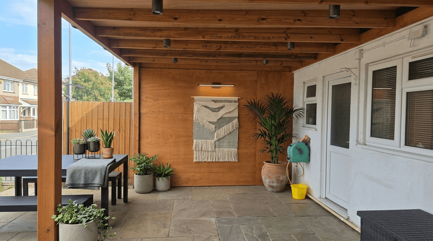 Yard design in no_style style — photo by GenRoom AI
