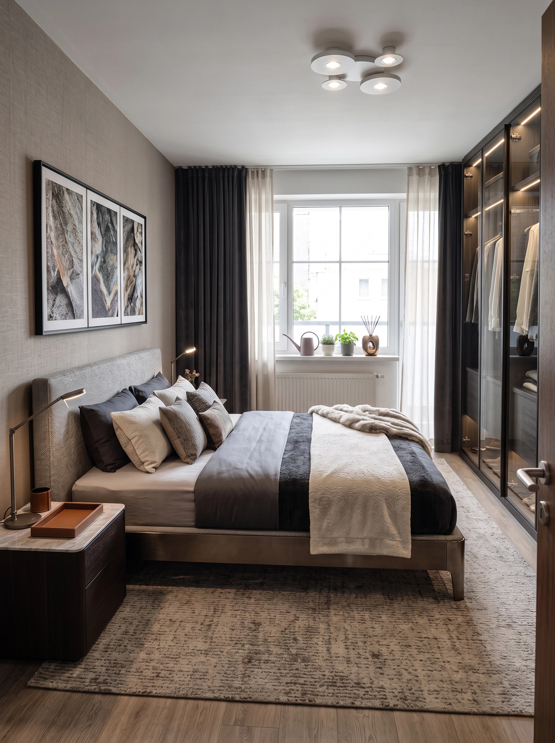 Interior design in Contemporary style — Bedroom by GenRoom AI