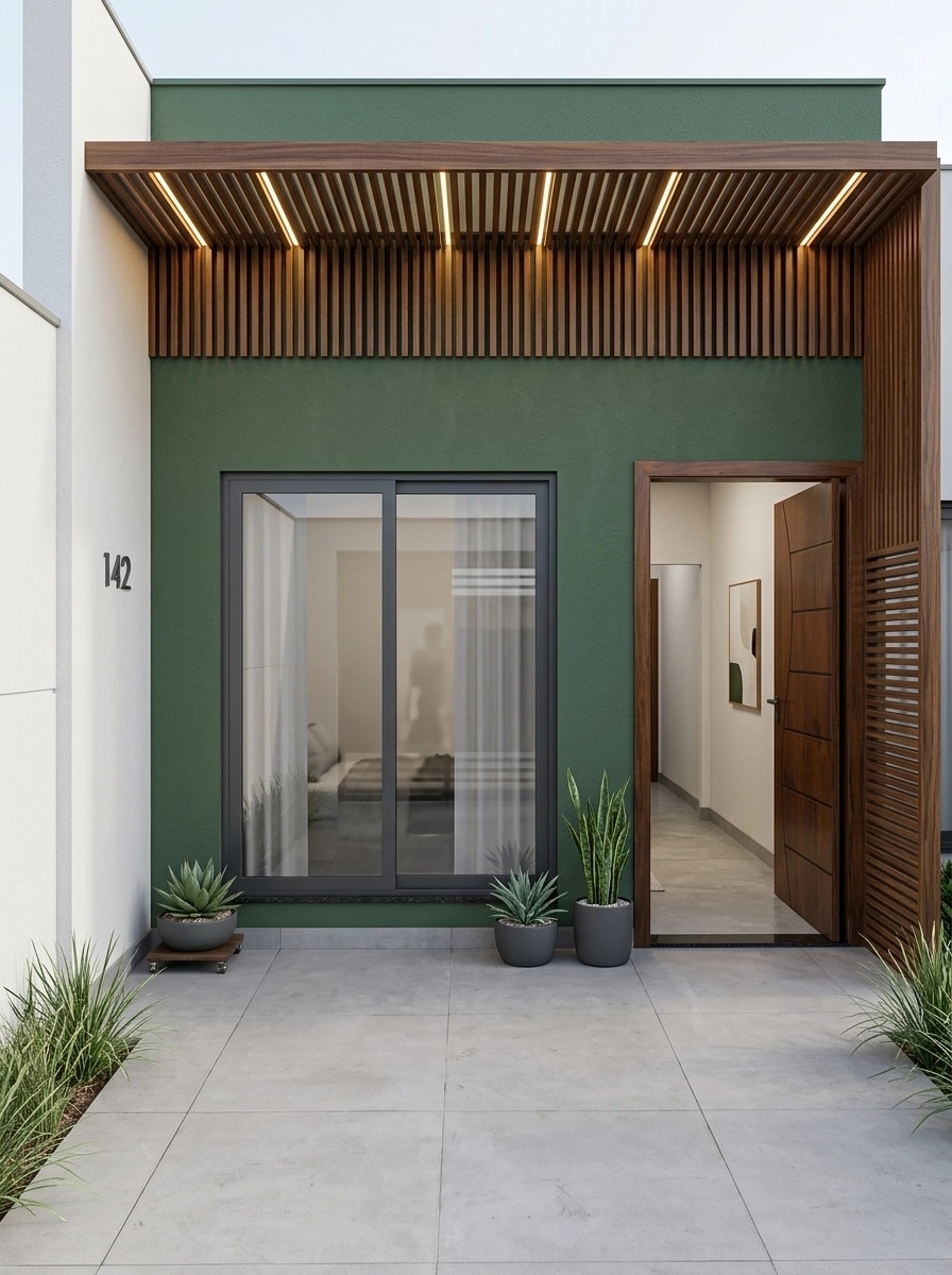 Contemporary Facade Facade design — facade photo by GenRoom AI