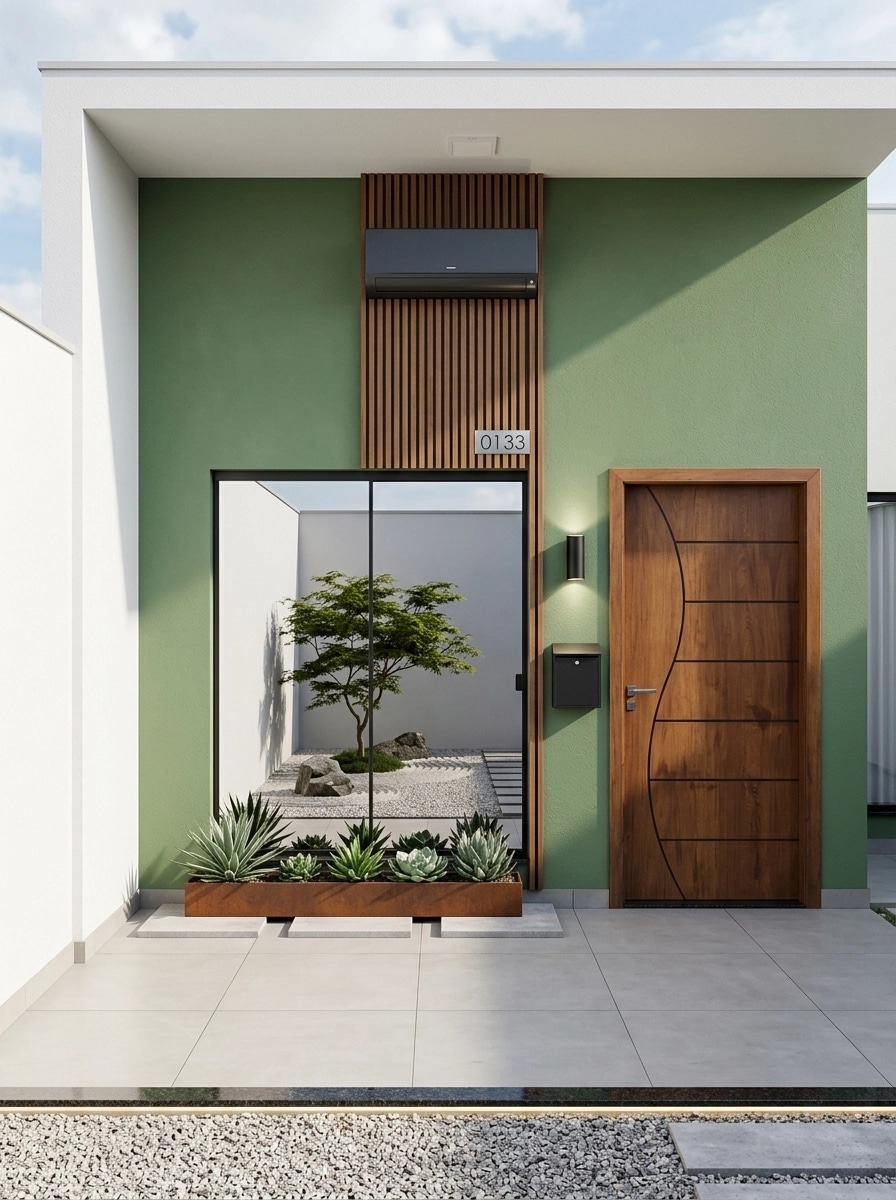 Minimalist Facade Facade design — facade photo by GenRoom AI
