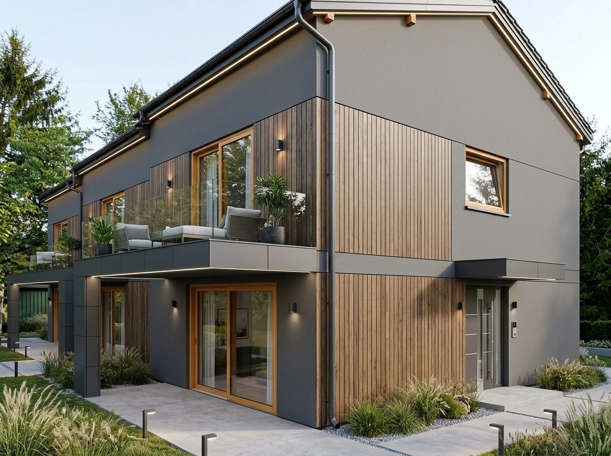 Contemporary Facade Facade design — facade photo by GenRoom AI