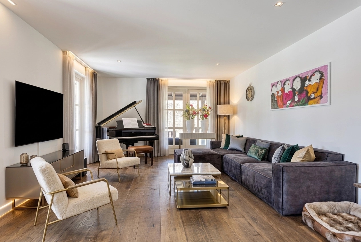 Interior design in Contemporary style — Living Room by GenRoom AI