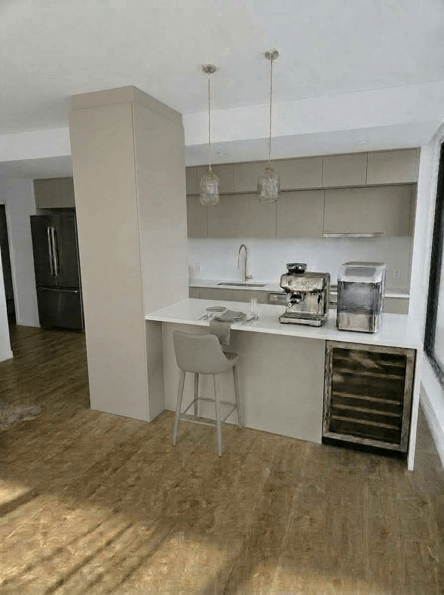 Kitchen interior in no_style style — photo by GenRoom AI