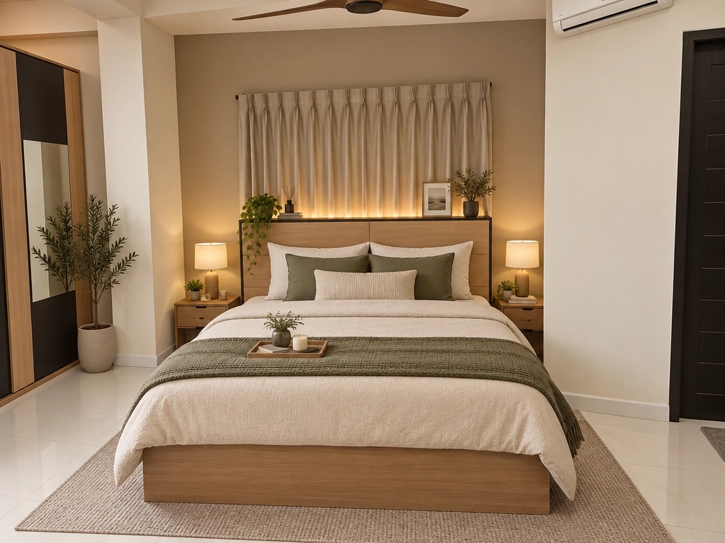 Interior design in Contemporary style — Bedroom by GenRoom AI