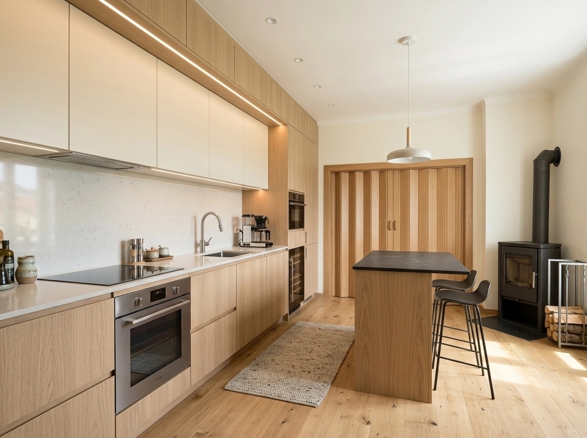 Kitchen interior in no_style style — photo by GenRoom AI