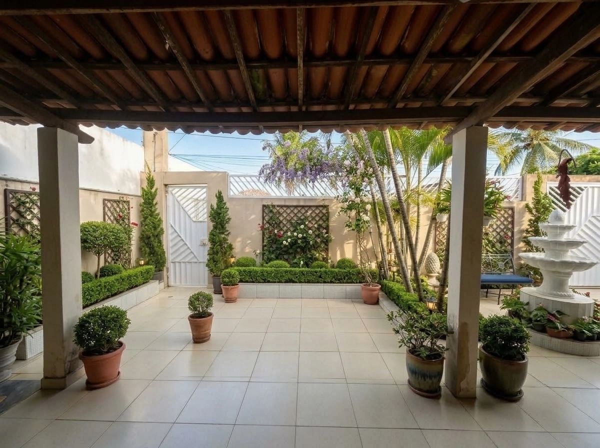Classic Garden Jardin design — yard photo by GenRoom AI