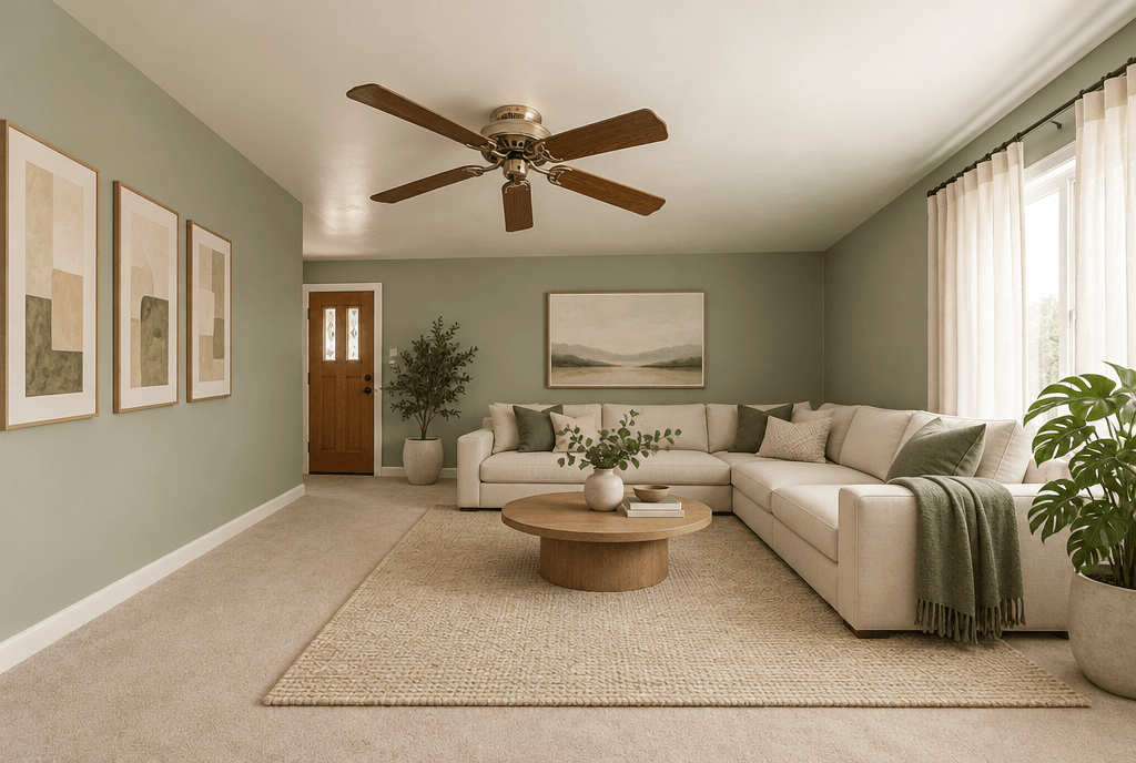 Interior design in Minimalism style — Living Room by GenRoom AI