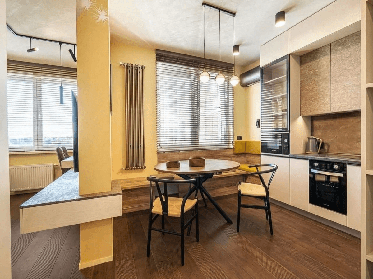 Kitchen interior in no_style style — photo by GenRoom AI