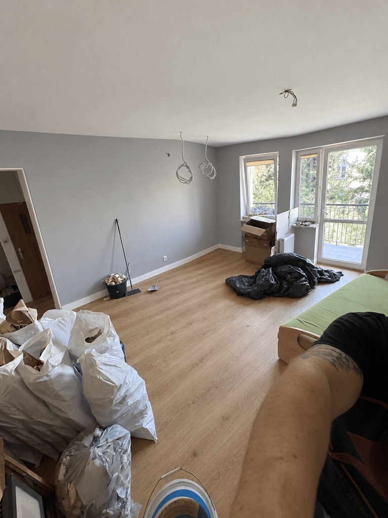 Interior design in Scandinavian style — Living Room by GenRoom AI