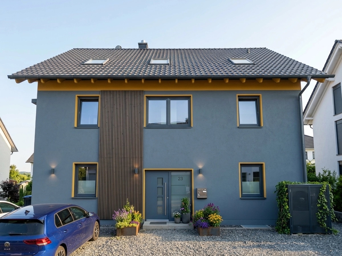 Facade design in Contemporary Facade style — Facade by GenRoom AI
