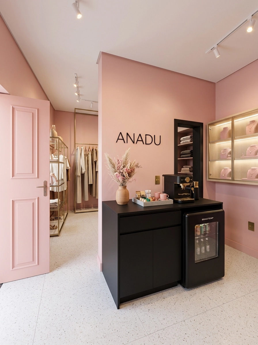 Design d'intérieur en style Minimalism — shop par GenRoom AI