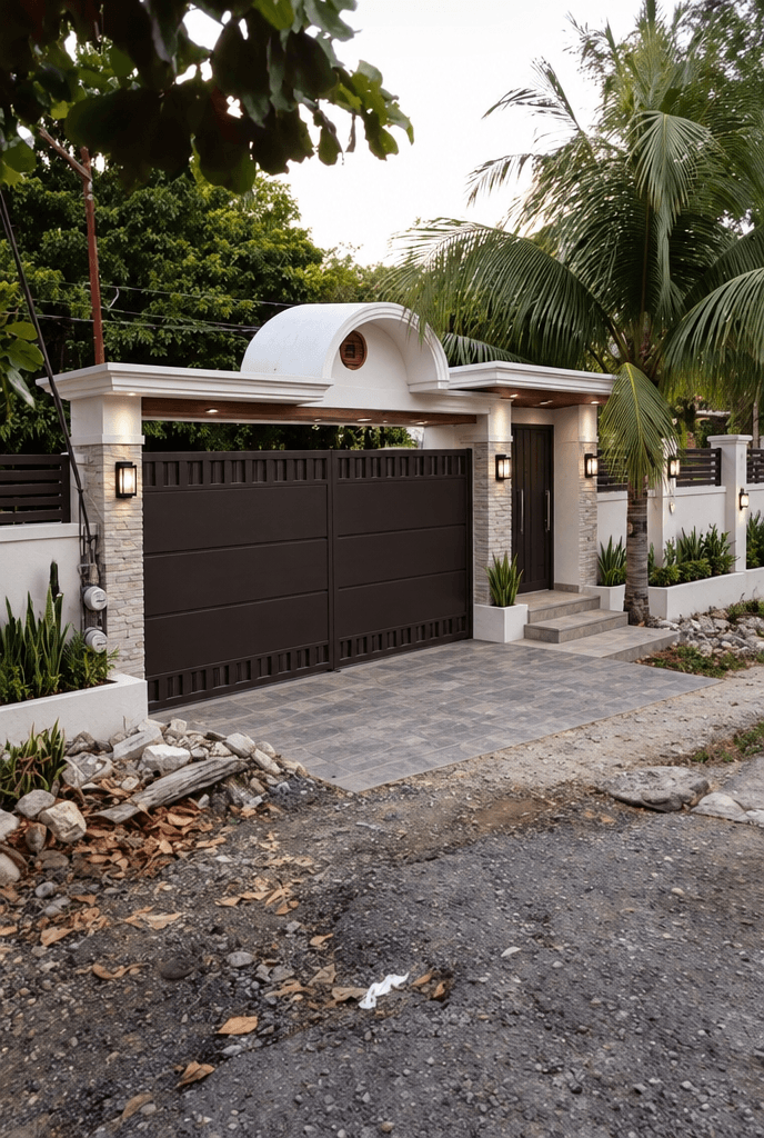 Facade design in no_style style — photo by GenRoom AI