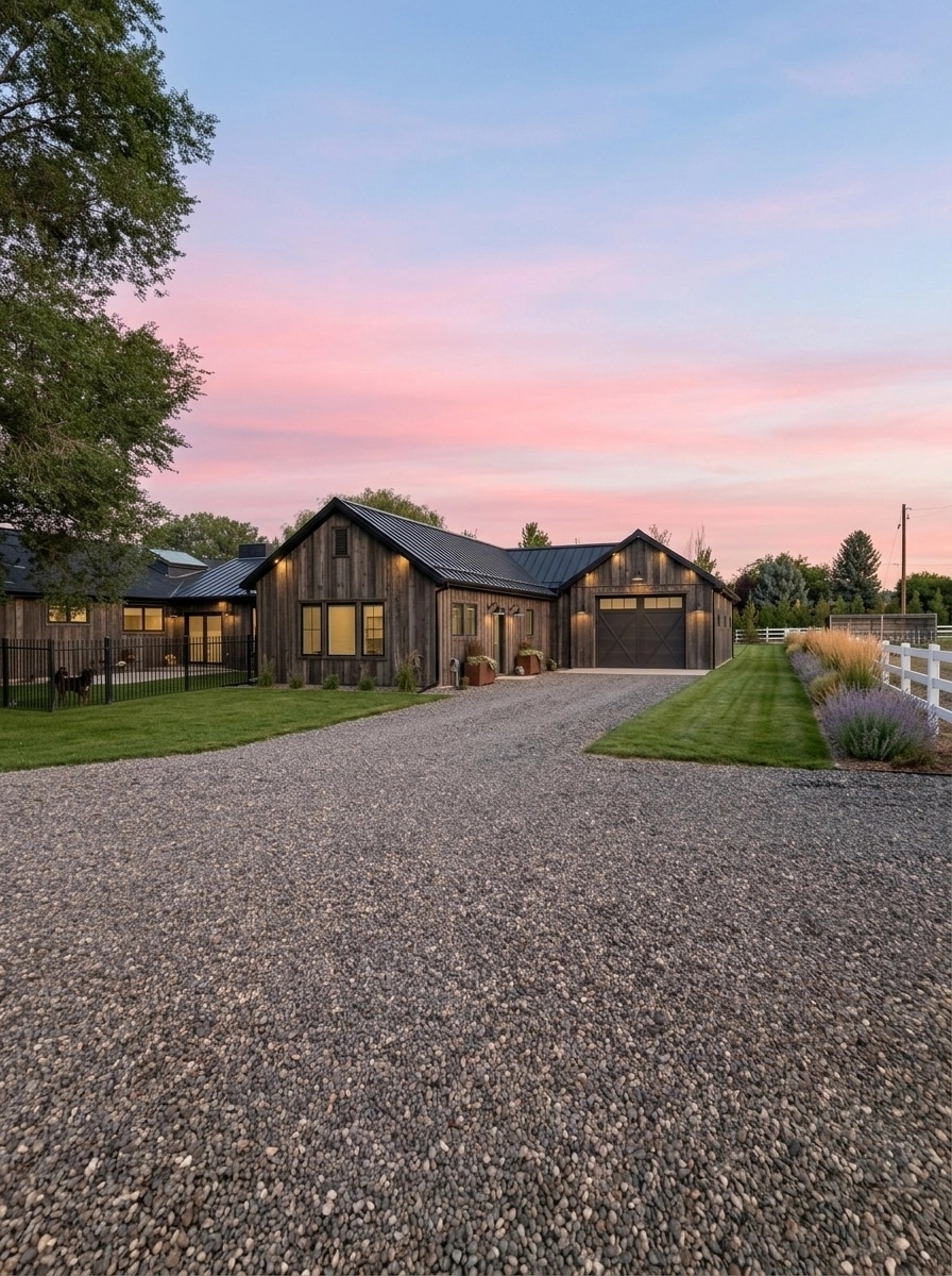 Facade design in Barnhouse Facade style — Facade by GenRoom AI