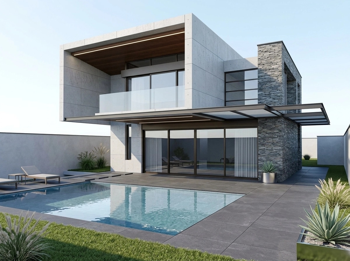 Facade design in Minimalist Facade style — Facade by GenRoom AI
