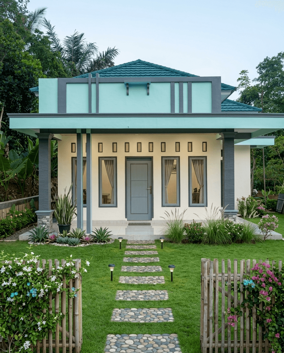 Yard design in no_style style — photo by GenRoom AI