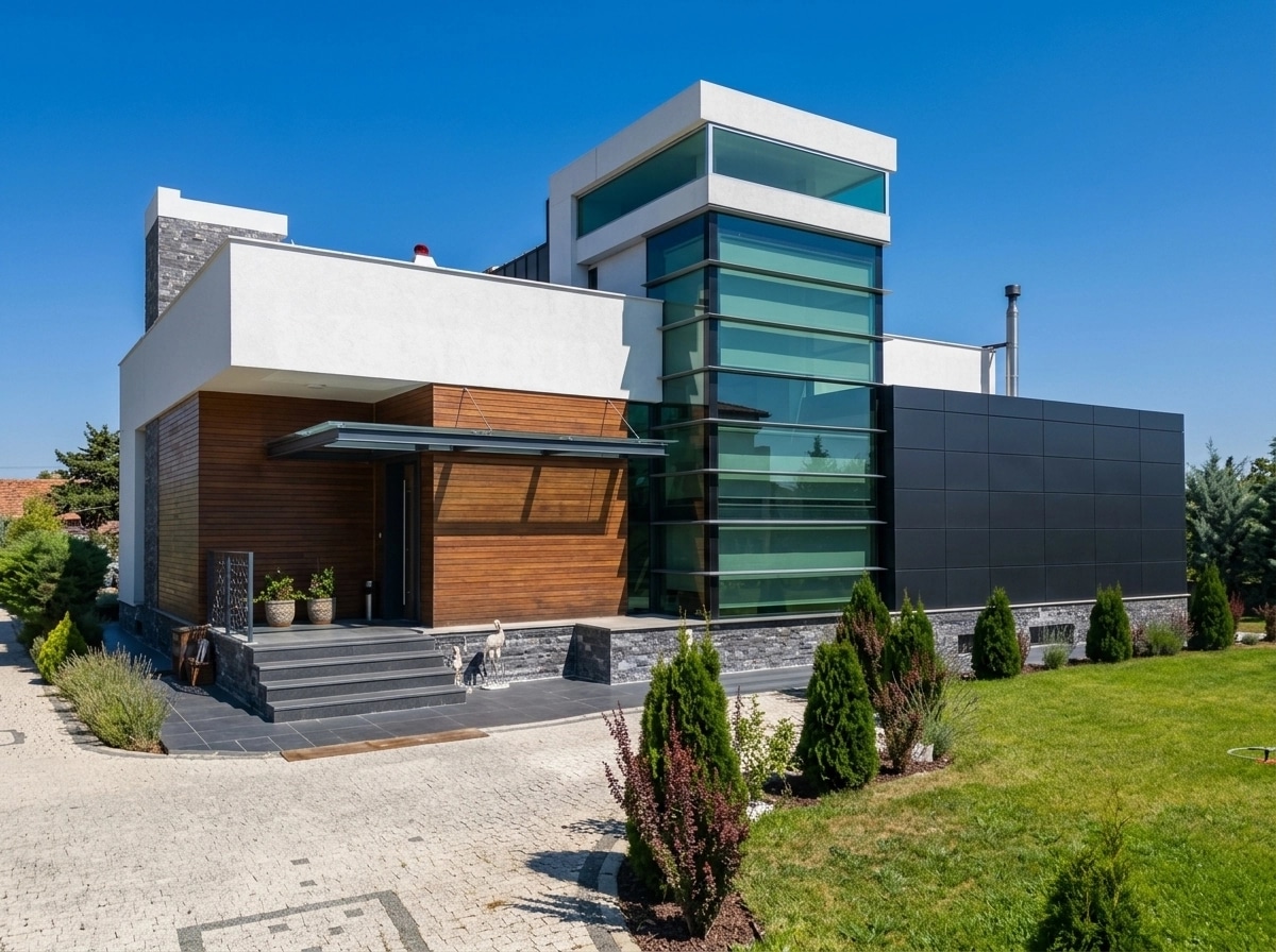 Facade design in Contemporary Facade style — Facade by GenRoom AI