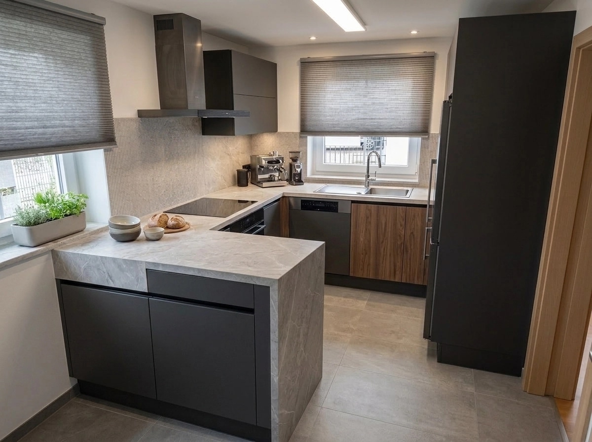 Contemporary Kitchen design — interior photo by GenRoom AI