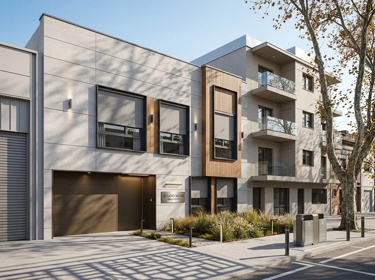 Facade design in Contemporary Facade style — Facade by GenRoom AI