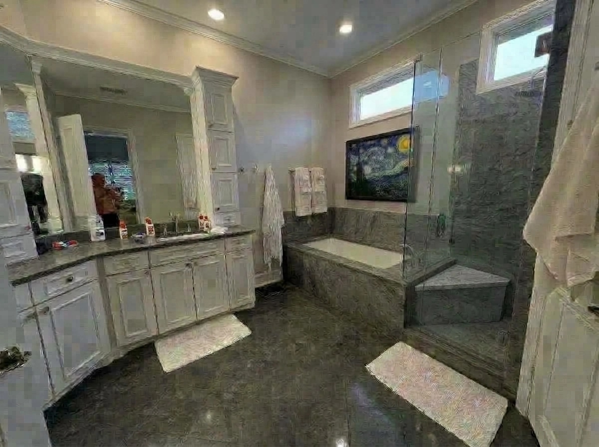 Bathroom interior in no_style style — photo by GenRoom AI