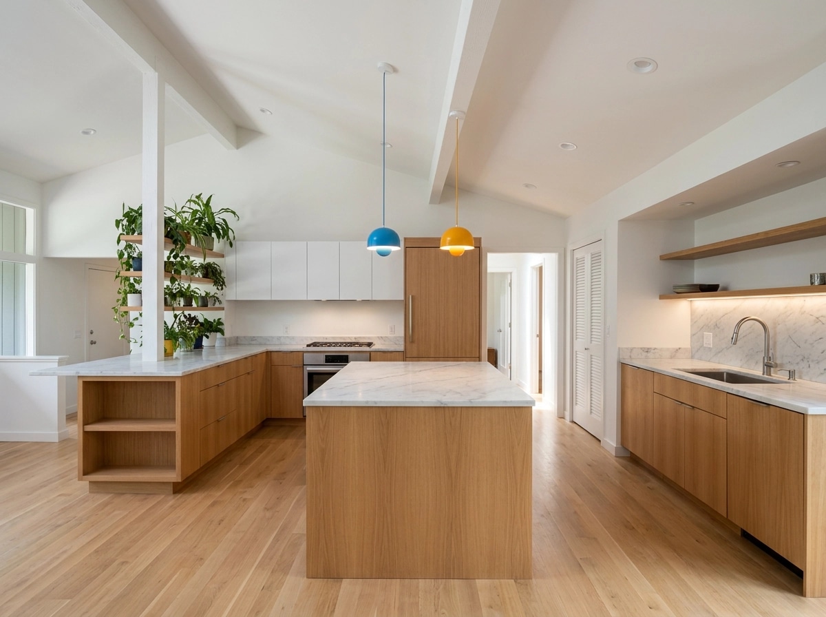 Kitchen interior in no_style style — photo by GenRoom AI