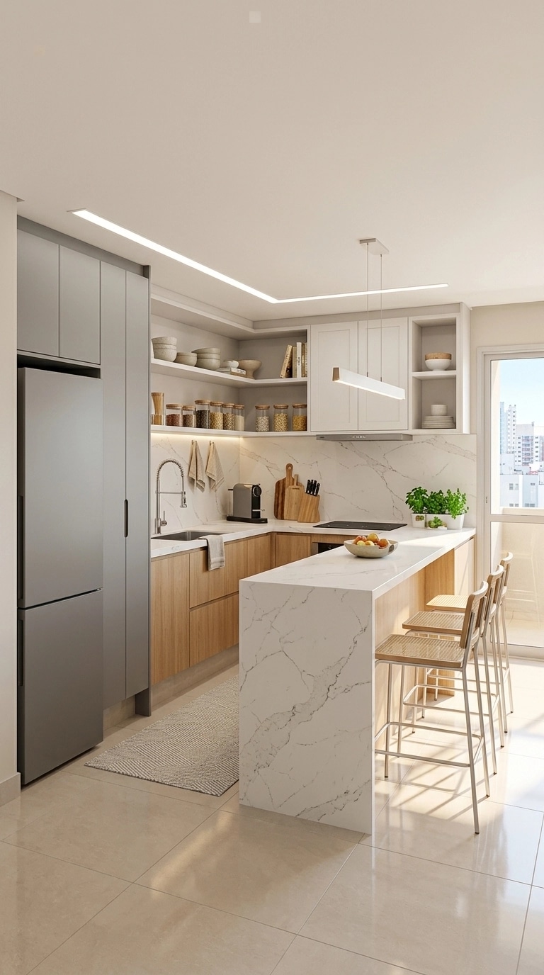 Kitchen interior in no_style style — photo by GenRoom AI