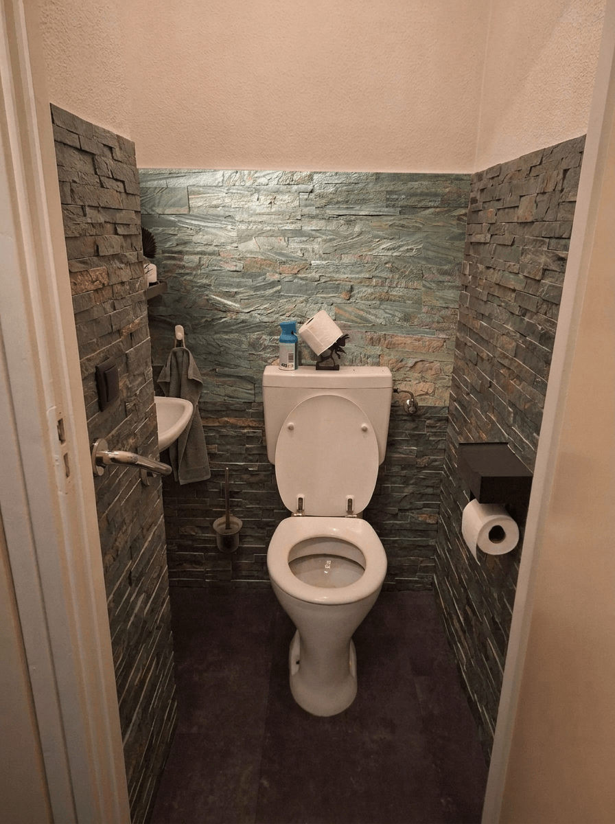 Bathroom interior in no_style style — photo by GenRoom AI