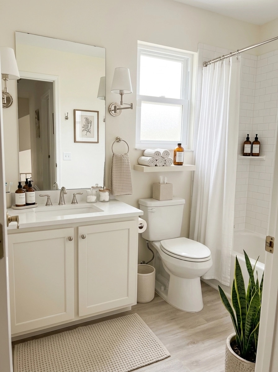 Bathroom interior in no_style style — photo by GenRoom AI