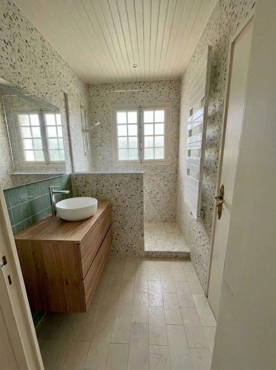 Bathroom interior in no_style style — photo by GenRoom AI