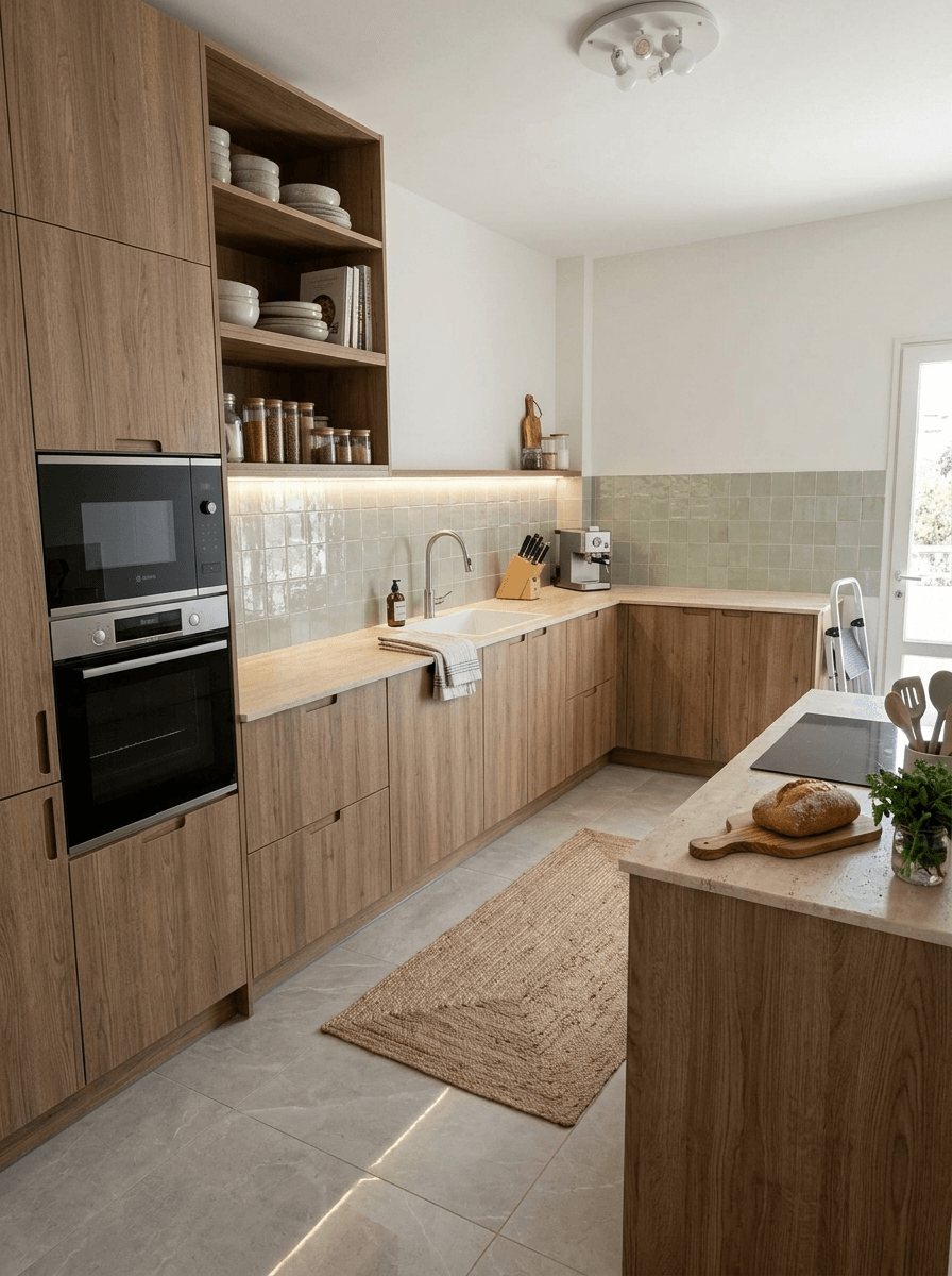 Kitchen interior in no_style style — photo by GenRoom AI