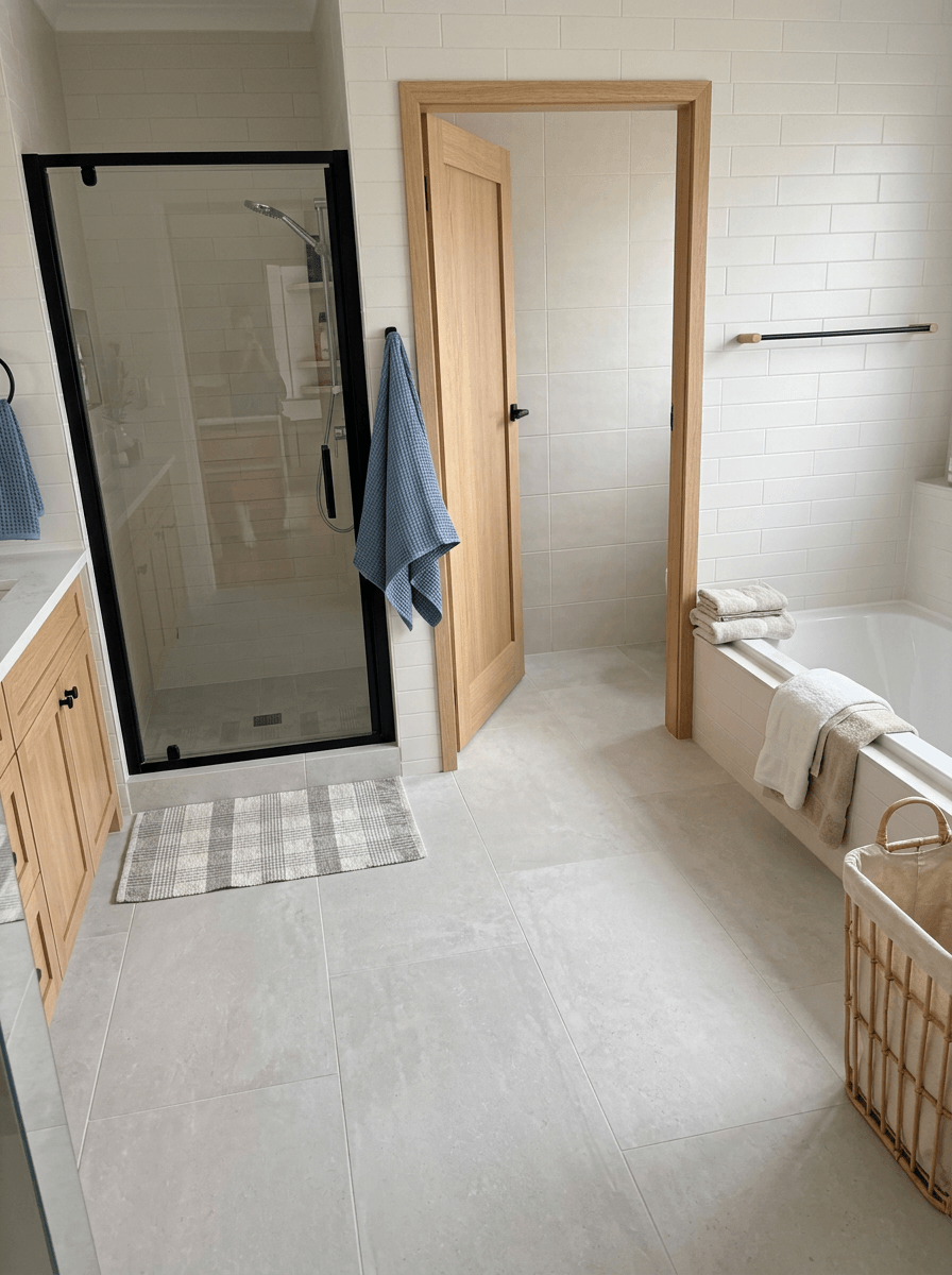 Interior design in Scandinavian style — Bathroom by GenRoom AI