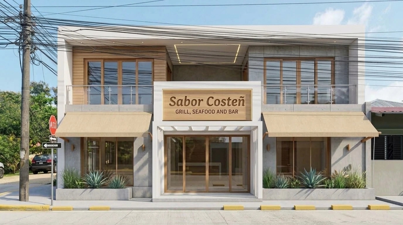Facade design in Mediterranean Facade style — photo by GenRoom AI