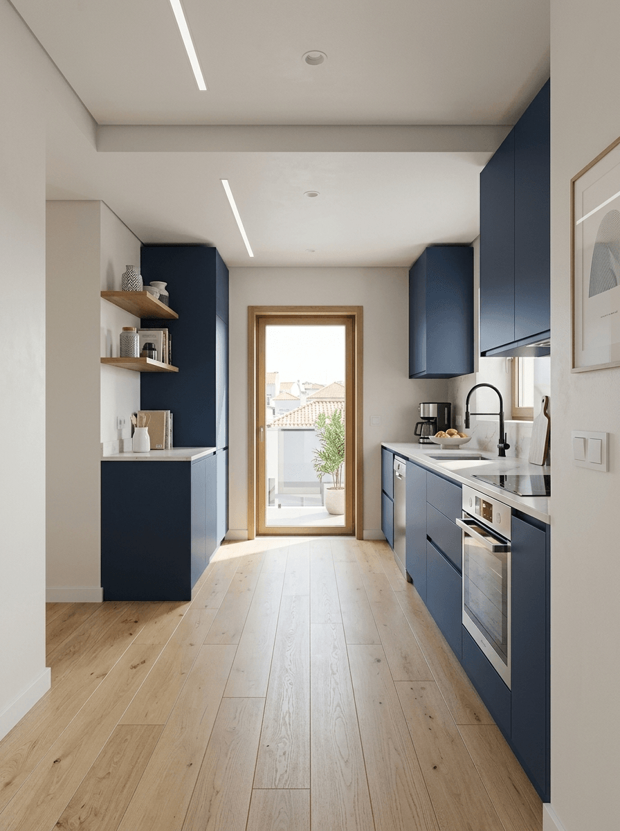 Kitchen interior in Contemporary style — photo by GenRoom AI