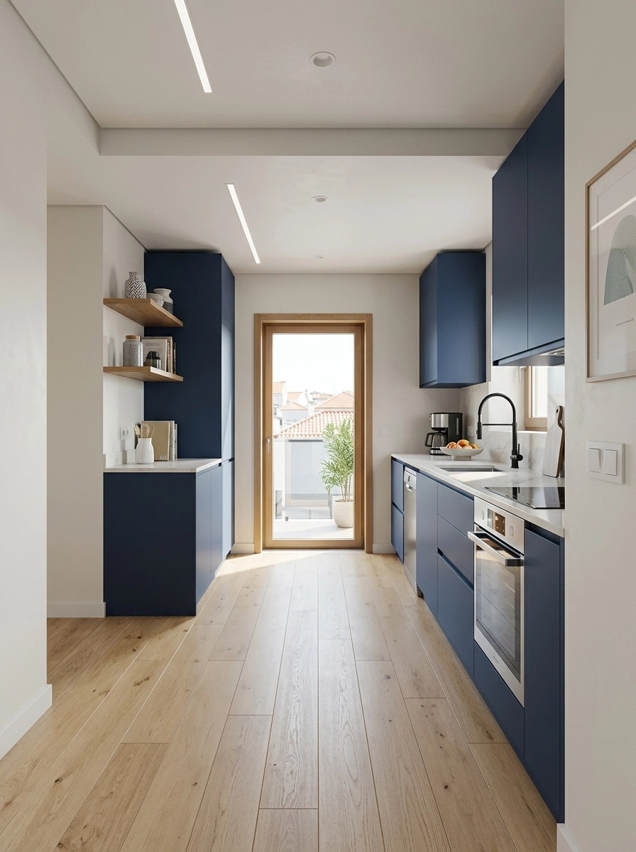 Interior design in Contemporary style — Kitchen by GenRoom AI