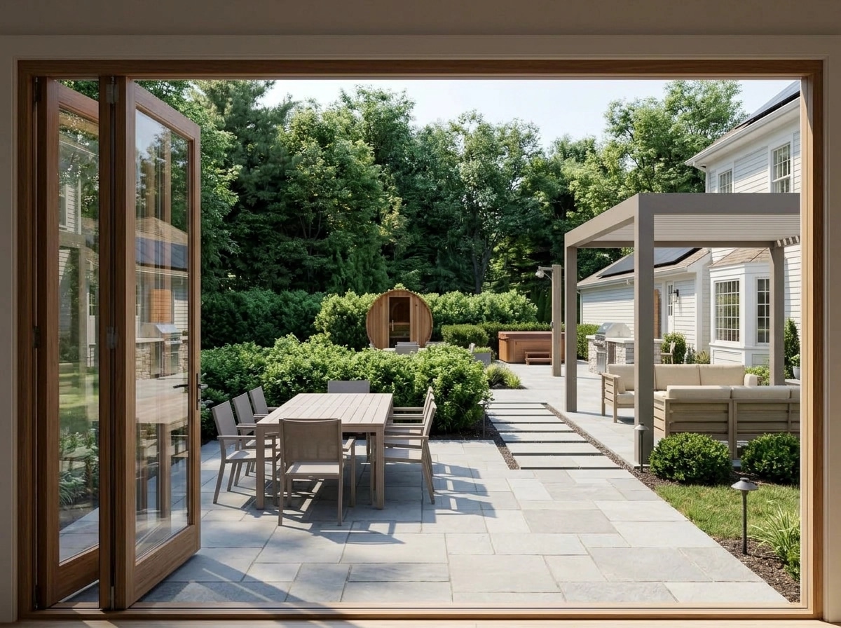 Landscape design in Contemporary Yard style — Yard by GenRoom AI